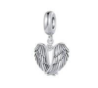 SBI Jewelry Angel Charm Compatible with Pandora Charms Bracelets Lucky Birthstone Bead Happy Birthday Pendant Anniversary