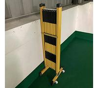 SBJKLYRN Barreras de Seguridad Barricada metálica Extensible Temporal for Control de multitudes, cercas tráfico en escuelas y hospitales(1.5m x 2.5m/5ft x 8.2ft)