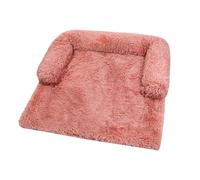 SBJKLYRN Cama de Perro， Funda de sofá Cama for Perros y Gatos, Lavable a máquina for medianos o Grandes(Pink,L)