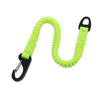 SBJKLYRN Correa para Perros, Correa Corta for Perros for de Nailon Extensión retráctil con Amortiguador elástico for Que corren(Green)