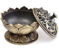 SBJKLYRN incensario， Quemador de Incienso de Cono, candelabro de Hierro, Soporte Decorativo for Velas, Vela perfumada for el hogar