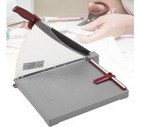 SBJKLYRN Las cortadoras de Papel Guillotina Industrial con Capacidad for 10 Hojas, protección de Papel a presión, Cortador Palanca precisión líneas graduadas for escuelas