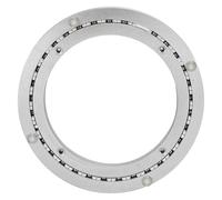 SBJKLYRN Plato Giratorio para Mesa, Aluminio - Rodamiento de Mesa Redonda con Tira de silenciador de PE - Base giratoria Grande con rotación de 360°(32 Inches (800mm))