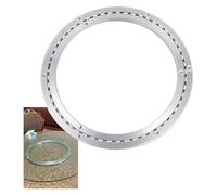 SBJKLYRN Plato Giratorio para Mesa, Base giratoria for Pantalla de TV, rodamiento de Aluminio silencioso Grande, Placa giratoria de 360°(20 Inches (500mm))