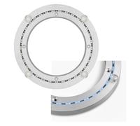 SBJKLYRN Plato Giratorio para Mesa, Rodamiento de Bolas Giratorio, rodamiento de Metal Resistente Lazy Susan Grande, Base de Soporte de Placa giratoria giratoria 360(16 Inches (400mm))