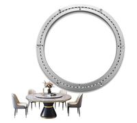 SBJKLYRN Plato Giratorio para Mesa, Rodamiento de Mesa Giratorio de Hardware de Placa giratoria Suave y Suave de 360 Grados(24 Inches (600mm))
