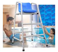 SBJKLYRN Silla de socorrista, Silla/Estante Salvavidas Comercial Grande, sillas Salvavidas de Lujo Resistentes/sillas de Playa Frente al mar for Piscinas(72x82x120cm/28.3x32.3x47.2inch)