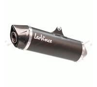 SILENCIADOR DE ESCAPE LEOVINCE NEGRO PARA PIAGGIO MP3 500 SPORT 11-16 INOX-COD.1