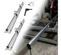 SBR20 - Deslizador de riel lineal con bloque de rodamiento de baja fricción, pista deslizante de 200 mm totalmente compatible para impresoras 3D, máquinas CNC, equipos automatizados