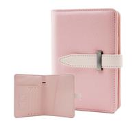 Sbrinnaliao Soporte para pasaporte con Airtag para mujeres/hombres, cartera de pasaporte Airtag para viajes, bonito soporte para pasaporte, bloqueo RFID, cartera de viaje para tarjetas, funda para
