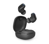 SBS Auriculares True Wireless Twin Buddy, Resistentes al Agua IPX4, compatibles con teléfonos Android y iPhone 15/14/13 y anteriores, Control táctil para música y Llamadas, Cable de Carga Incluido