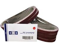 SBS Bandas de lija mixtas (13 x 451 mm, 96 unidades, 16 unidades de cada una)