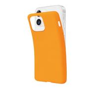 SBS Carcasa para iPhone 12/12 Pro Naranja Pantone 1375 C, Funda Suave y Flexible Resistente a los arañazos, Carcasa Delgada y cómoda de sostener en el Bolsillo, Funda Compatible con Carga inalámbrica