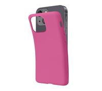 SBS Carcasa para iPhone 14 Fucsia Pantone 806 C, Funda Suave y Flexible Resistente a los arañazos, Funda Delgada y cómoda de sostener en el Bolsillo, Funda Compatible con Carga inalámbrica