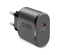 SBS Mobile Cargador de pared TETR1CPD25 PD 25 W Tipo C Negro