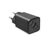 SBS Cargador Slim USB-C 100 W, tecnología GaN, Power Delivery (PD), carga rápida, Adaptive Fast Charge (AFC), cargador para iPhone, iPad, MacBook Air, Samsung, tabletas, smartphones, portátiles, negro