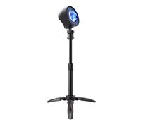 SBS Faro LED para fotografía de Fondo, luz LED Multicolor con trípode, 7 Combinaciones de Colores, Cable de alimentación USB de 1,5 m con Mando a Distancia para Ajustar la luz Blanca