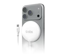 SBS Fuente de alimentación MagSafe Qi2 25 W, Cargador inalámbrico magnético