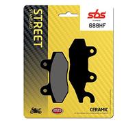 sbs Juego de pastillas de freno 688HF Juego de pastillas de freno Compatible con SUZUKI MOTORCYCLES UH, REX MOTORCYCLES E-REX, MZ MOTORCYCLES RT, KYMCO MOTORCYCLES GRAND DINK, HONDA MOTORCYCLES XL