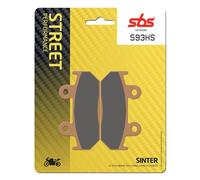 sbs Juego de pastillas de freno Delantero 593HS Juego de pastillas de freno Compatible con HONDA MOTORCYCLES CB CB 1 - CB 500 VFR XRV CBR