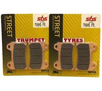 sbs Juego de pastillas de freno Delantero 706HS Juego de pastillas de freno Compatible con YAMAHA MOTORCYCLES TRX, SUZUKI MOTORCYCLES GSX, MOTO GUZZI MC V 11