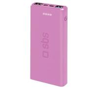 Sbs Power Bank CARGADOR RÁPIDO 10W Rosa