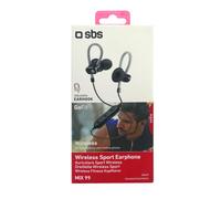 SBS Sport Mix 99 Auriculares Headset Fitness Inalámbricos Bluetooth Earset Negro