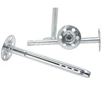 SBS Tacos de disco de 8 x 140 mm, 20 unidades, tacos aislantes de metal