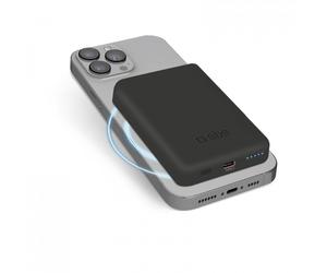 SBS TEBB5000MAG1CK Negro Power Bank Imán 5000mAh Wireless Compatible Iphon