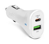 SBS TECRPD20W Cargador De Batería Para Auto USB Y USB-C 20W