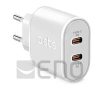 Sbs tetrpd20ccw cargador de dispositivo móvil universal blanco corrie