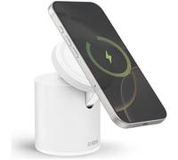 Cargador Sbs TEWIRMAGFOLD2IN1 MAGNETIC Power Dock 2in1 Blanco
