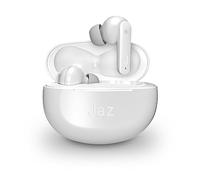 SBS True Wireless Freeze - Auriculares estéreo con micrófono, cancelación de Ruido, 5 Horas de Uso Continuo, Carga rápida, Funda inalámbrica de 300 mAh, Color Blanco