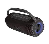 SBS Witcher - Altavoz inalámbrico multientrada, 20 W, Altavoz Bluetooth portátil con Correa, Graves Profundos y Sonidos Fuertes, diseño Compacto Apto para Viajes, Color Negro