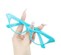 Sbshiouu Gafas vintage para adultos y niños con estilos unisex, lentes transparentes para disfraz de cosplay