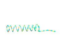 Sbshiouu Juguete interactivo de felpa telescópica de rayas arcoíris colorido para gatos que hace curiosidad y proporciona una hora de entretenimiento