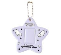 Sbshiouu Prácticas fundas para tarjetas de PVC con tacto cómodo para uso diario y accesorios de oficina, soporte transparente para tarjetas fotográficas, a