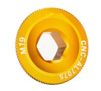 Sbshiouu Tornillos de manivela de aleación de aluminio para bicicletas de montaña, pernos de manivela para bicicletas, pernos de fijación de manivela, tapas de rosca