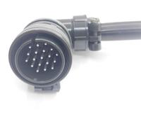 SBSSYVLMV 1 Pieza Solamente, no como la Imagen Que se Muestra Conector de aviación de 4 Ejes 28-11S Conector de 22 Pines 17(22-14 Male Elbow)