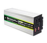 SBSSYVLMV Inversor de Potencia Onda sinusoidal Pura 15000-20000 W, Adaptador convertidor Enchufe for Coche 12 V/24 V/48 V/60 V CC a 220 CA con protección múltiple(18000w,60v-220v)