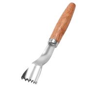 Sbuccia Pannocchie- 50 G Gadget Da Cucina Con Manico In Legno Non-Grip | Strumento Per Tagliare E Sgranare Chicchi Di Mais | Per Interni Esterni Cucina Campeggio BBQ Insalate Preparazione Pasti