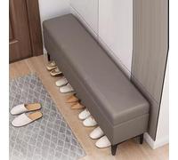 SBZIOJHDR Banco con Espacio para Guardar Zapatos, Banco de Almacenamiento con Patas al Final la Cama Asiento Acolchado Caja for el salón Entrada Puerta Principal