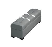 SBZIOJHDR Banco con Espacio para Guardar Zapatos, Banco de Extremo Cama tapizado for Dormitorio con cojín Ventana Rectangular for Puerta Entrada