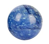 SBZIOJHDR Bola de Cristal, Esfera de Cristal aventurina Azul, esferas energía curativa, Mineral Roca, Bola Piedra Cuarzo, Aproximadamente 70 mm(About 55mm)