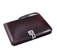 SBZIOJHDR Cuaderno de cuero, Libreta creativa con contraseña y candado, diarios, libros de negocios, agenda escolar, organizador A5, diario oficina(E)