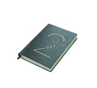 SBZIOJHDR Cuaderno de cuero, Manual de eficiencia 365 días, papelería 404 páginas, libro mano sencillo, diario literario exquisito, bloc notas(E)