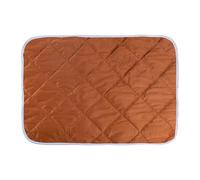 SBZIOJHDR Esterilla para Mascotas, Suave y Transpirable, Lavable, no Requiere Electricidad, Apto for Gatos Perros(Brown,Small)
