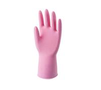 SBZIOJHDR guantes para fregar, Guantes impermeables for lavar platos for mujer, resistentes y aptos for la limpieza de cocina el hogar(Pink M)