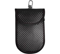 SBZIOJHDR Jaula de Faraday, Funda Protectora Premium Anti-hackeo for Llaves de Coche, Bloqueador señales RFID, Bloqueo señal(14.4x9.7cm)