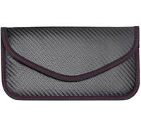 SBZIOJHDR Jaula de Faraday, Funda Protectora Premium Anti-hackeo for Llaves de Coche, Bloqueador señales RFID, Bloqueo señal(19.5x10.5cm)